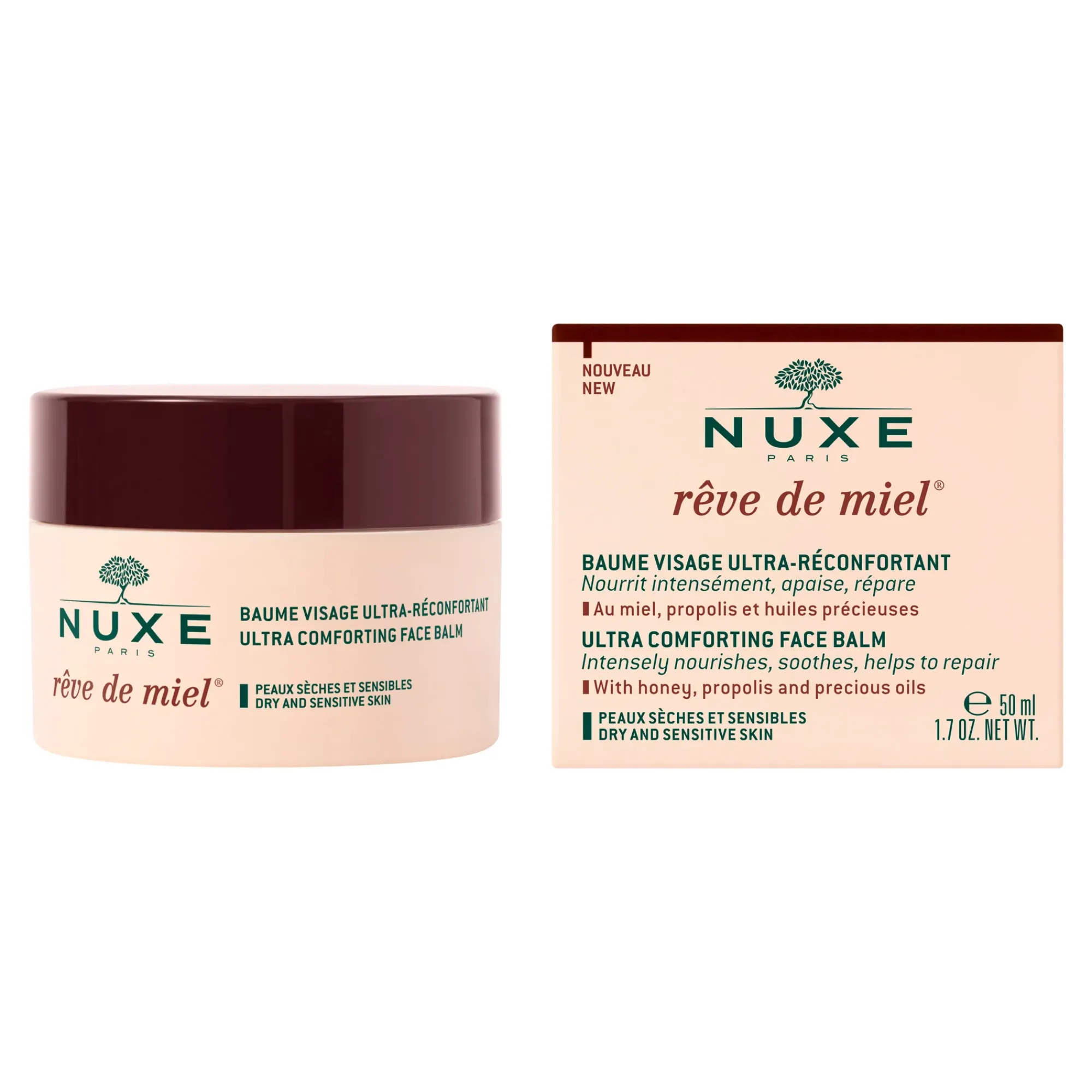 NUXE Crema Da Giorno^Balsamo viso ultra-confortante