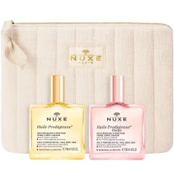 NUXE Olio Per Capelli|Olio Per Il Corpo^Duo Huile Prodigieuse® Classico e Florale - Olio secco per viso, corpo e capelli