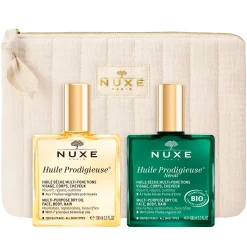 NUXE Olio Per Capelli|Olio Per Il Corpo^Duo Oli Secchi Huile Prodigieuse® Classico & Neroli - Olio secco per viso, corpo e capelli
