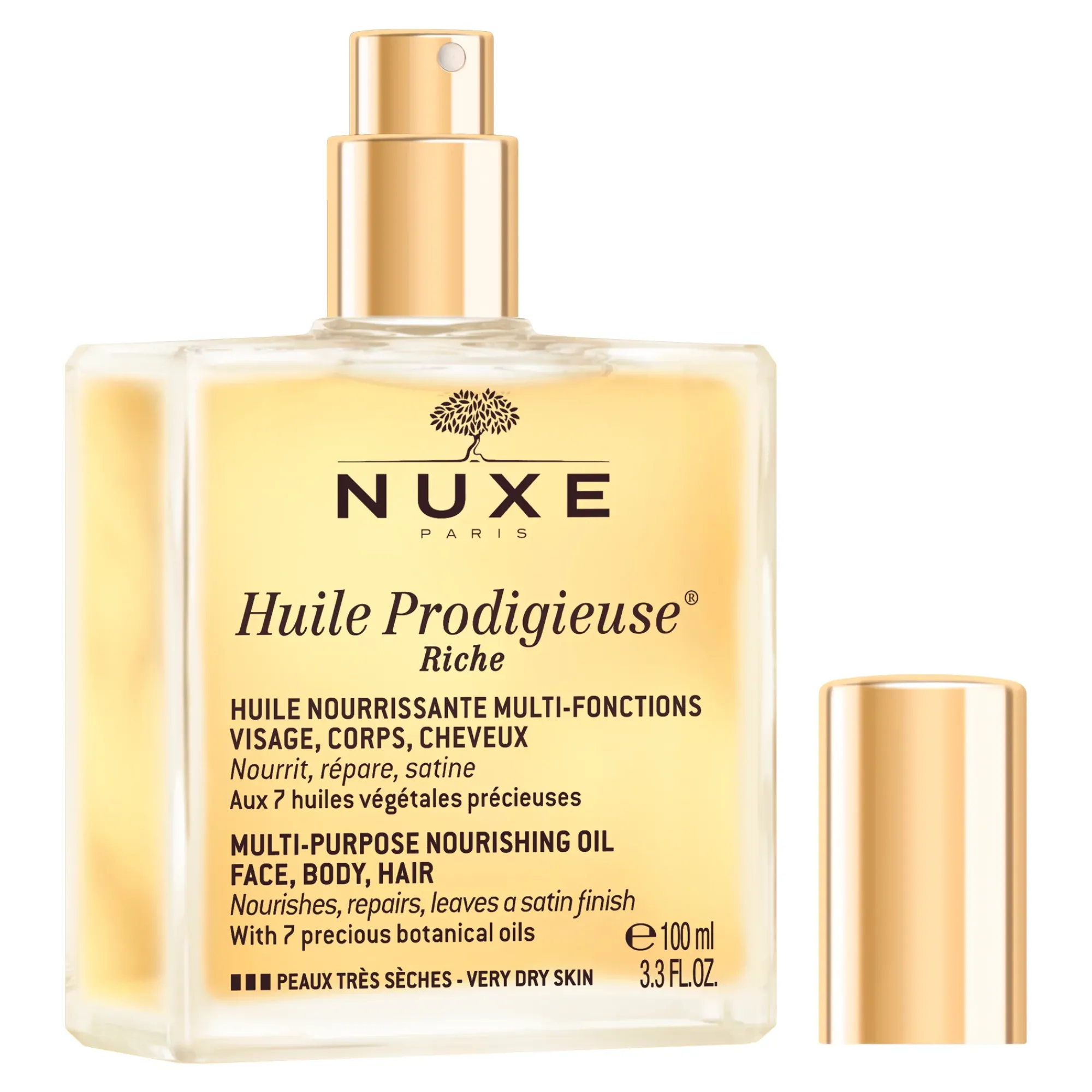 NUXE Olio Per Capelli|Olio Per Il Corpo^Huile Prodigieuse® Riche 100ml