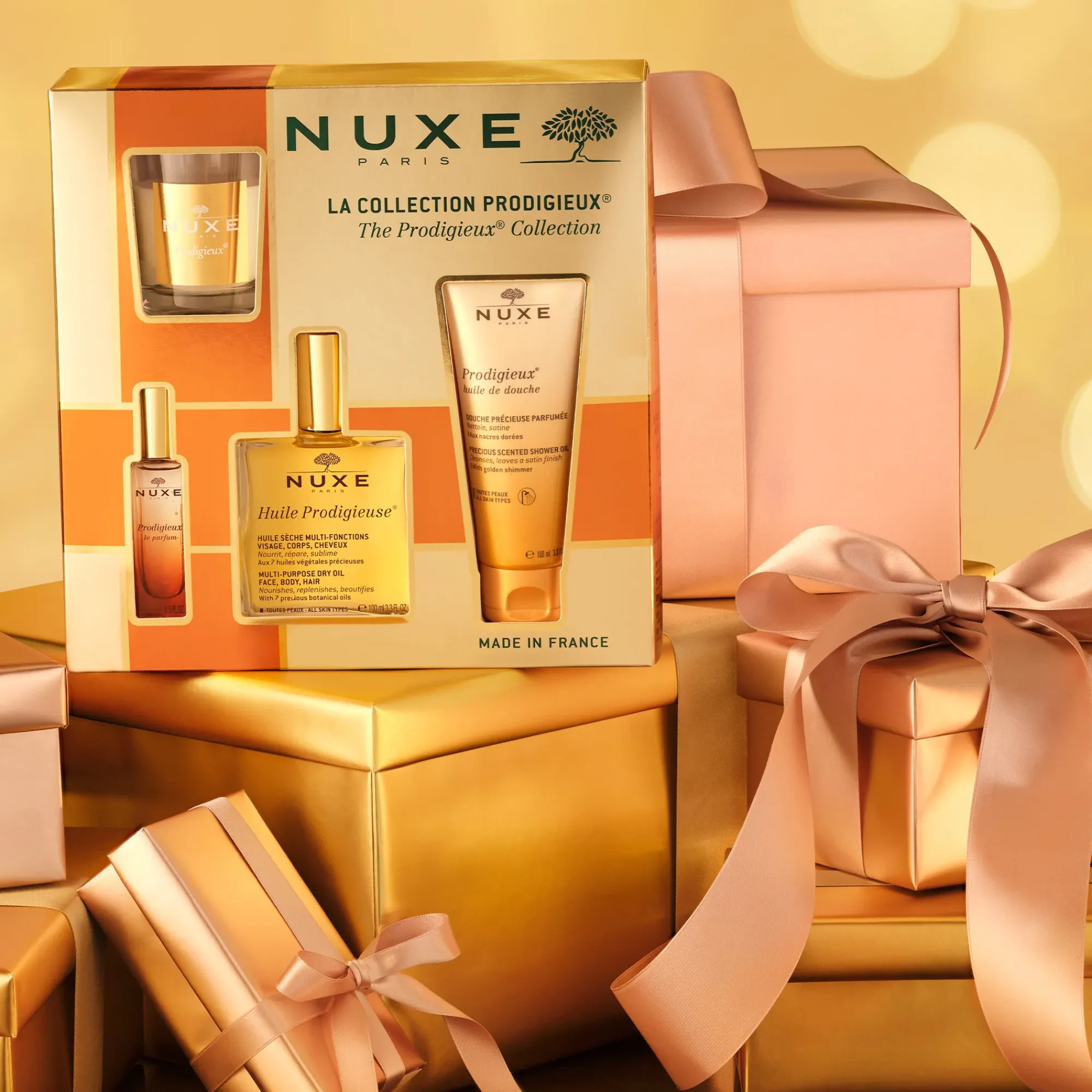 NUXE Olio Per Capelli|Olio Per Il Corpo^La Collezione Prodigieux®